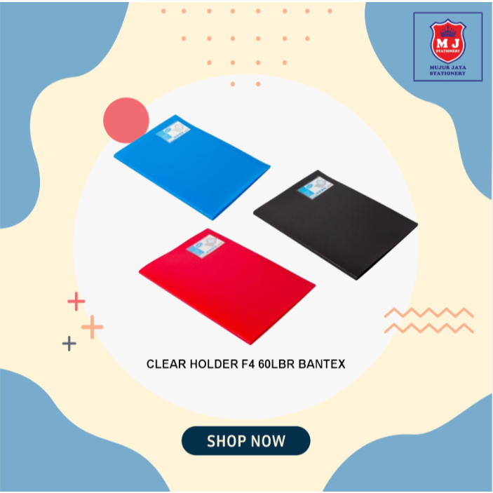 

BANTEX DISPLAY BOOK / CLEAR HOLDER FOLIO 60 SHEET 3187