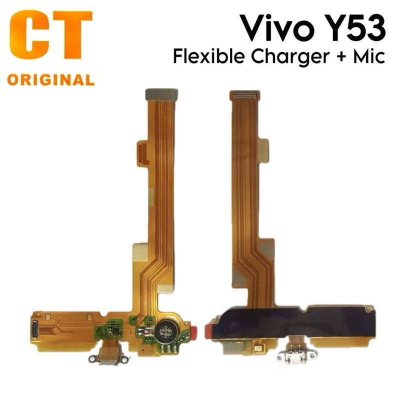 Flexible Konektor Charger + Mic Vivo Y53 / 1606A - Flexible Flexibel Fleksibel Fleksible Konektor Co