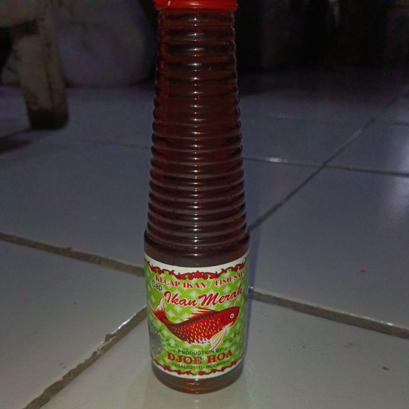 

Kecap Ikan Cap Ikan Merah Isi 135 Ml