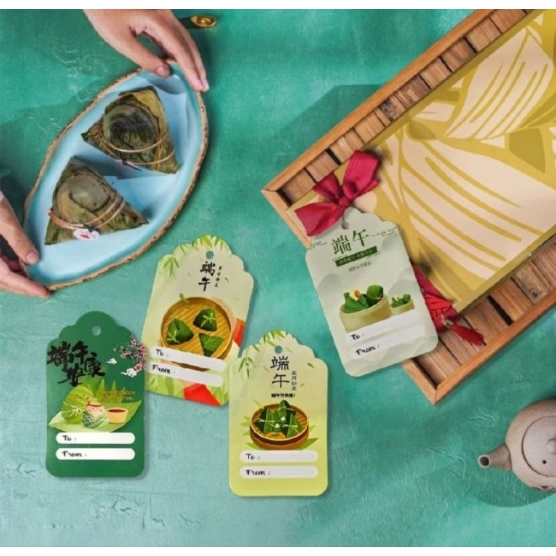 

10pcs hangtag bakcang hangtag bacang hangtag dragon boat festival gantungan bakcang gantungan bacang