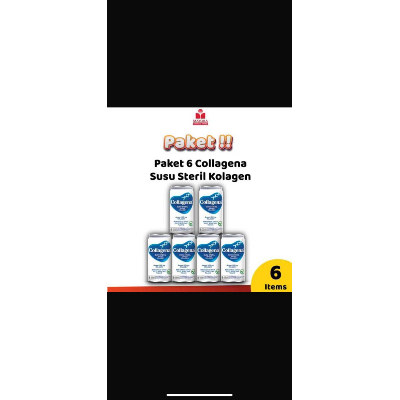 

Susu Steril Collagena 6 kaleng