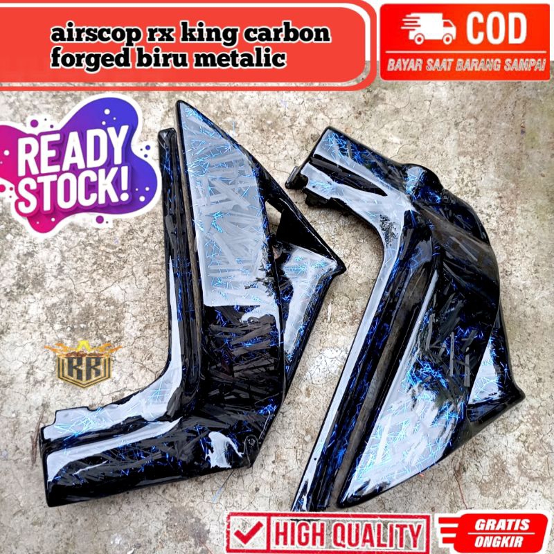 Airscop Rx King carbon forged original forged biru