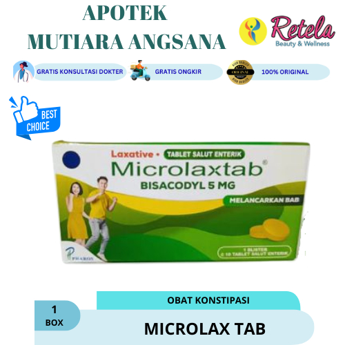Microlax Tablet Bisacodyl 5MG@10