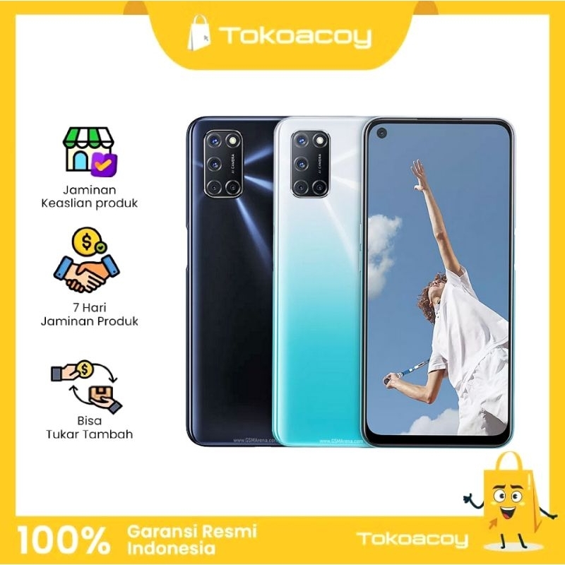 Oppo A52 6/128GB Resmi Fullset