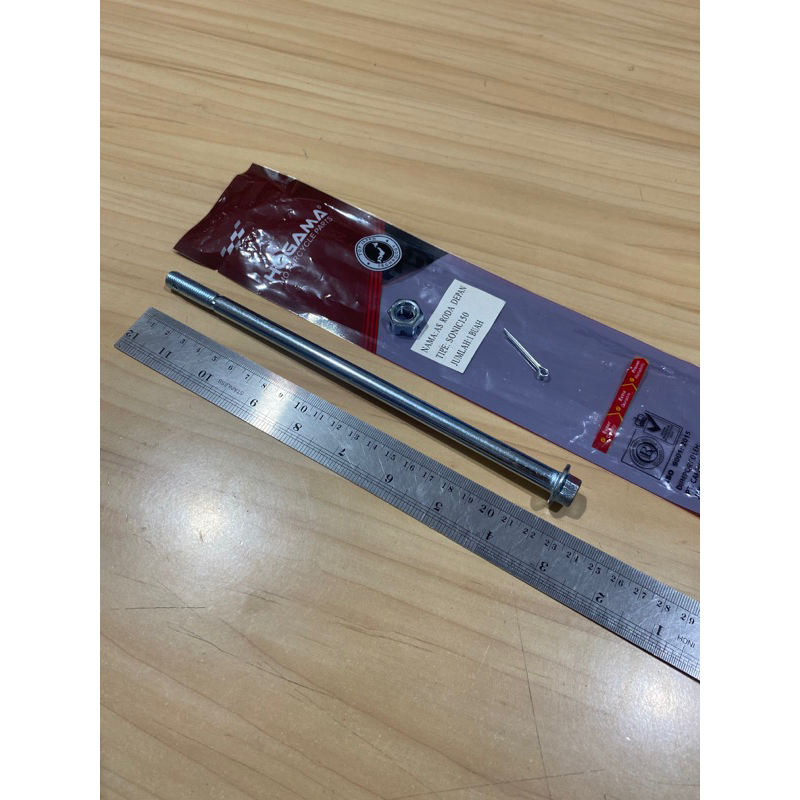 Hogama As Roda Depan Sonic 150 / Supra GTR / CB 150R / CBR 150 / Megapro Mono / Asli