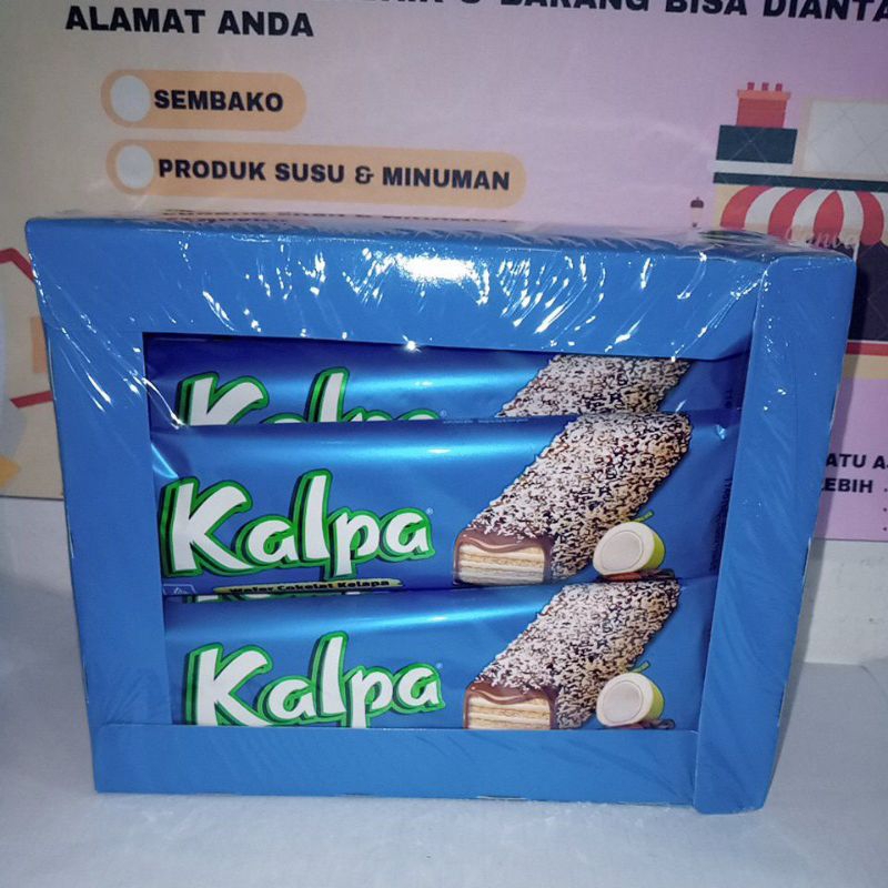 

Kalpa Wafer Cokelat Kelapa 22g