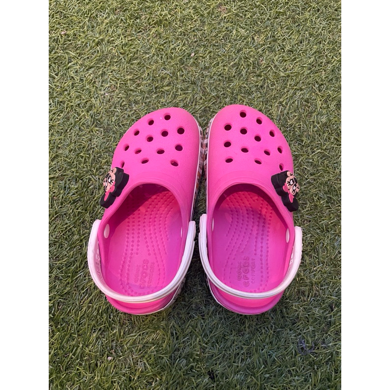 crocs ori preloved disney minnie jibbitz nempel