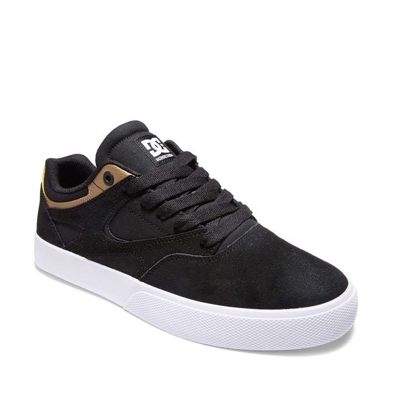 Sepatu DC Kalis Vulc M Black Gold Original