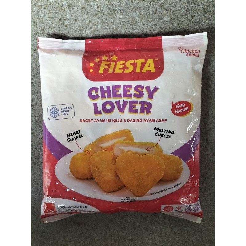 

Fiesta Cheesy Lover Frozen 400 gram