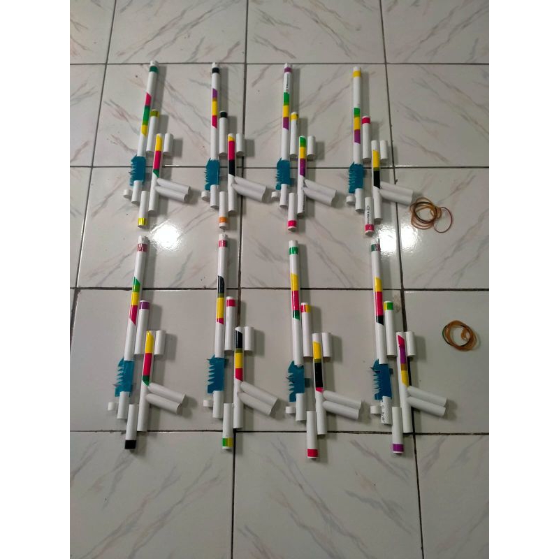 Mainan tembak PVC Peluru Karet /Pistol Mainan Anak-Anak.Mainan Tembak-Tembakan Anak-Anak 5 Kali temb