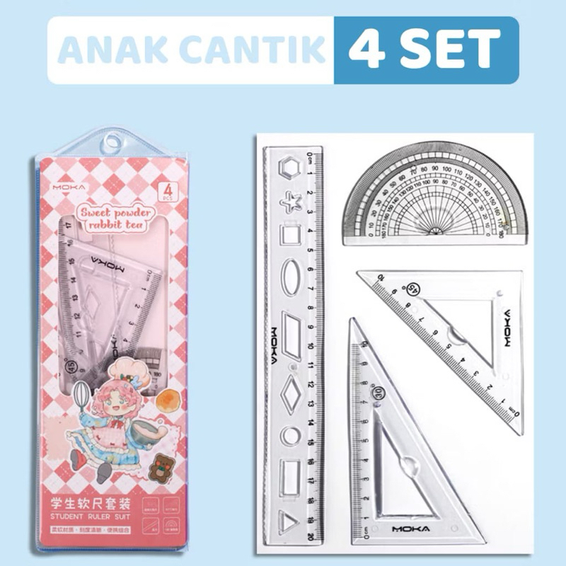 

Penggaris set lucu premium