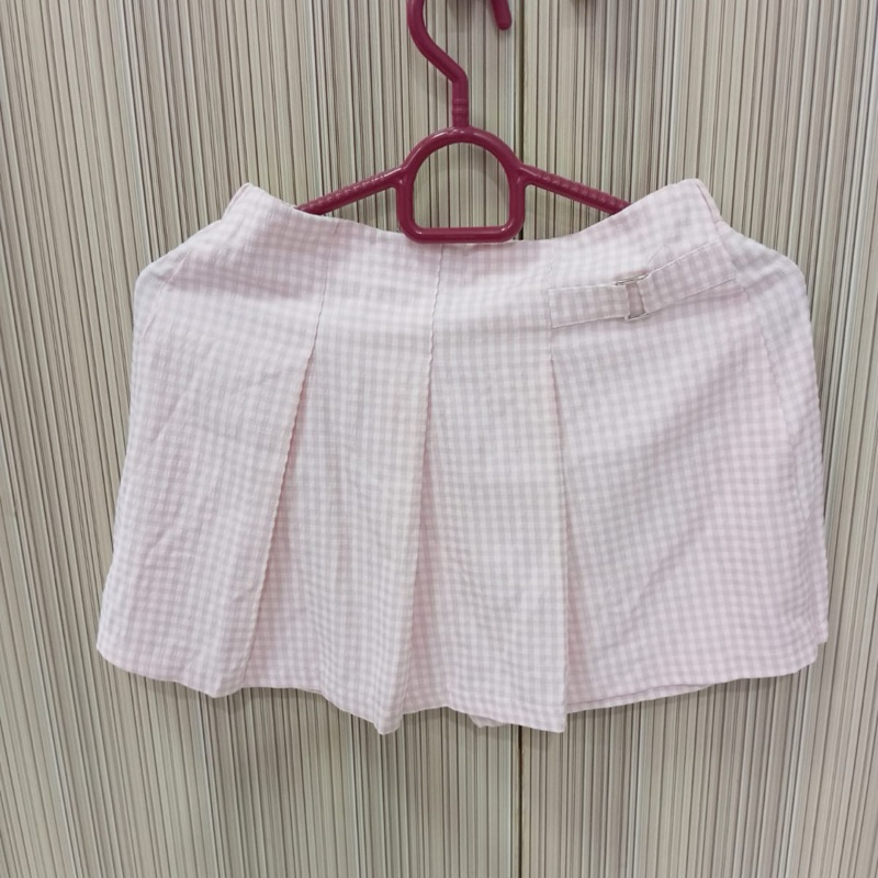 skort anak perempuan rok celana anak perempuan rok kotak-kotak