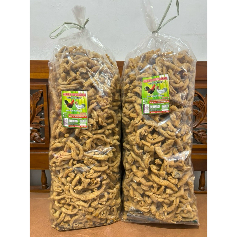 

Kripik Usus Ayam Original Kemasan 2 Kg