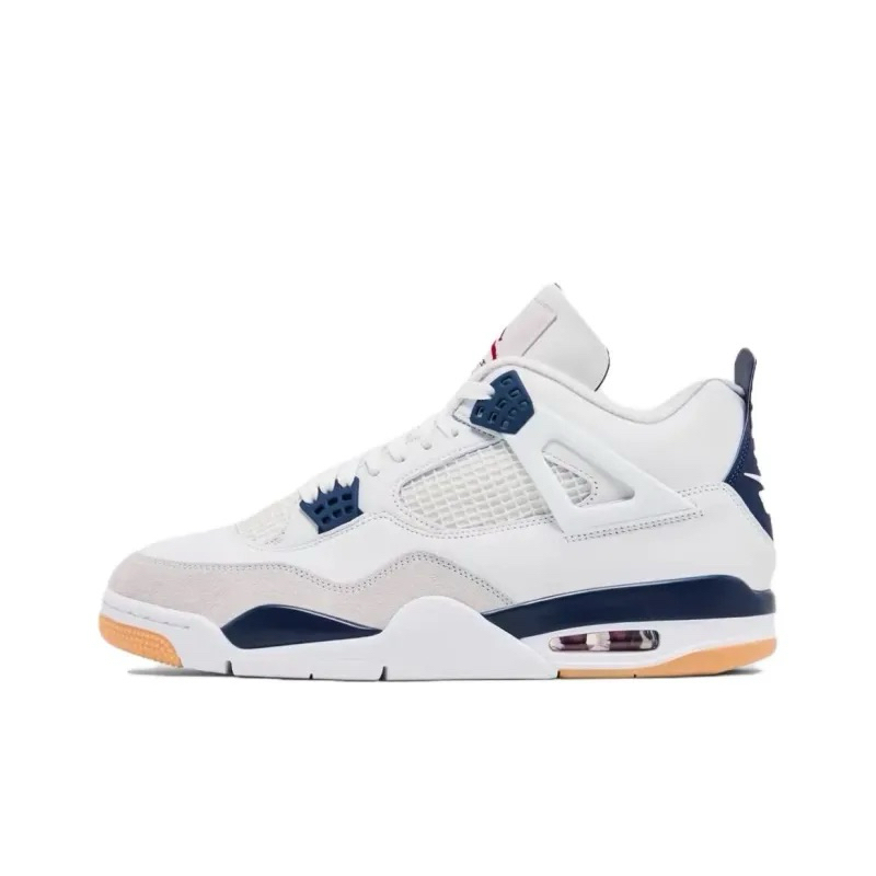 Nike SB x Air Jordan 4 White Navy