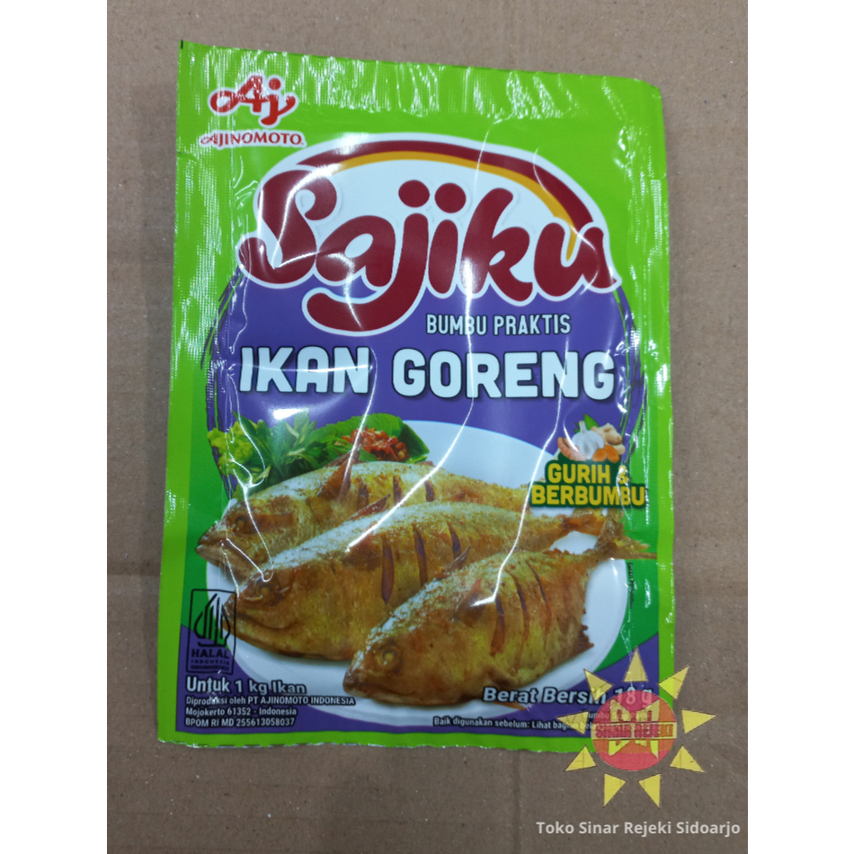 

Sajiku Bumbu Praktis Ikan Goreng 18 gram