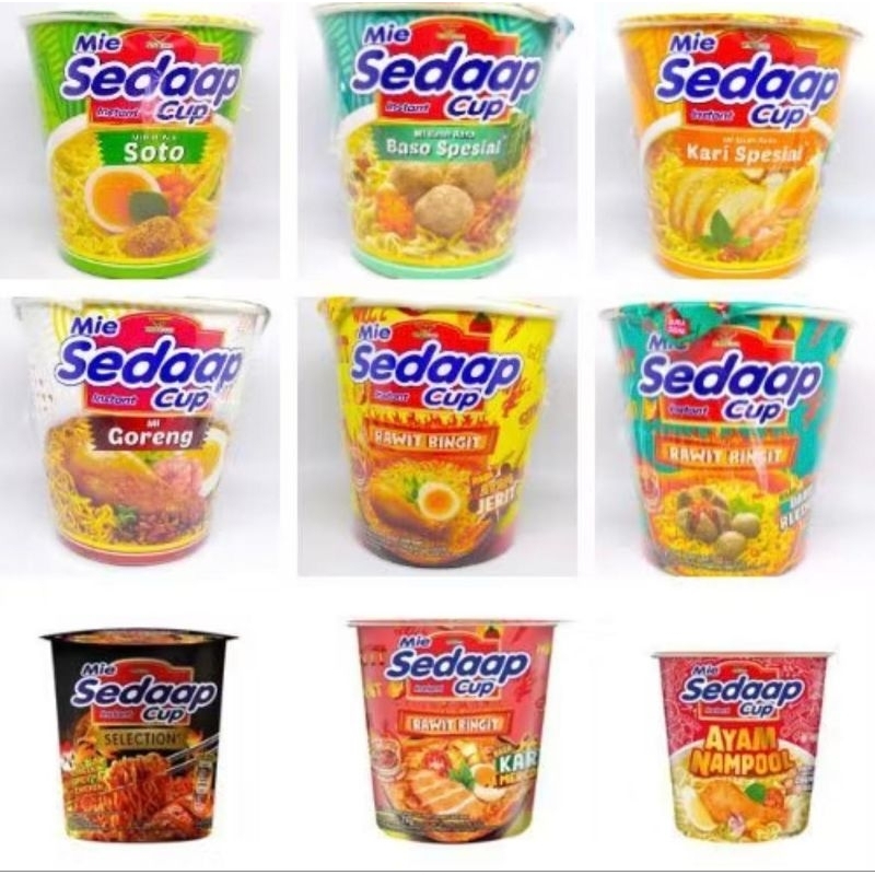 

MIE SEDAAP CUP ALL VARIAN