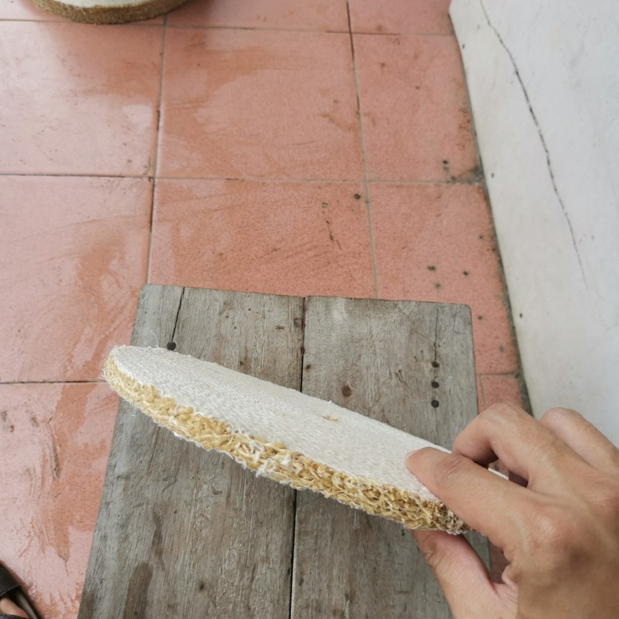 Roda Poles Sisal 10 inch tebal 1cm  / 3cm / Sissal serat nanas diameter 25cm sisal polishing wheel