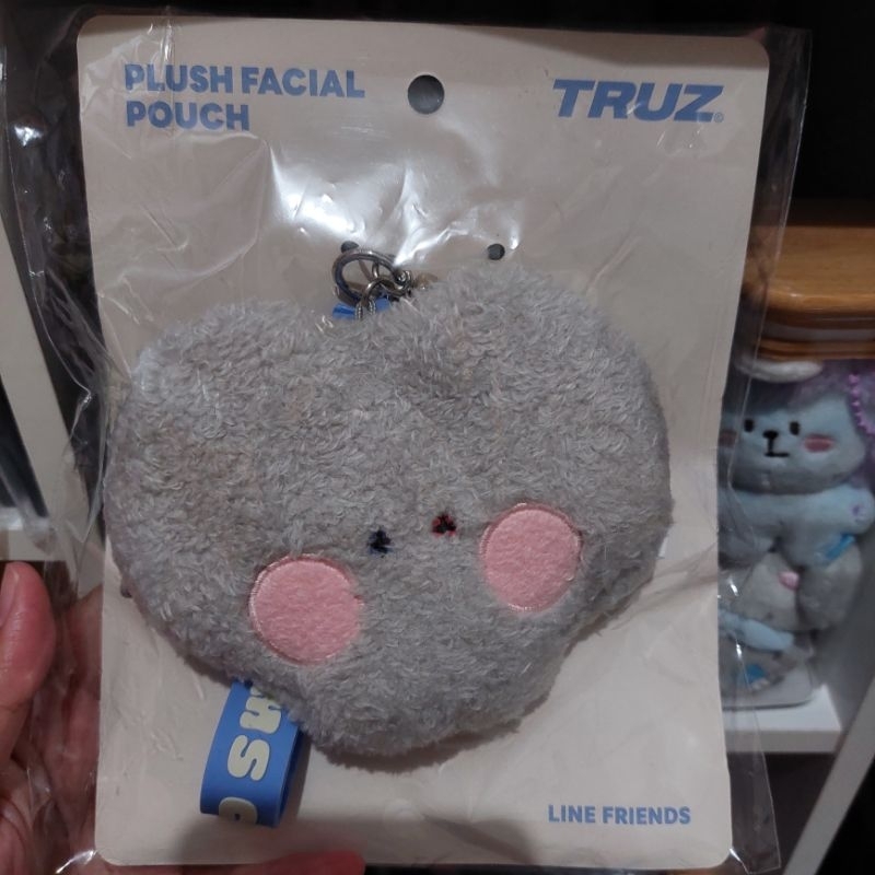 Truz Bonbon Plush Face Pouch
