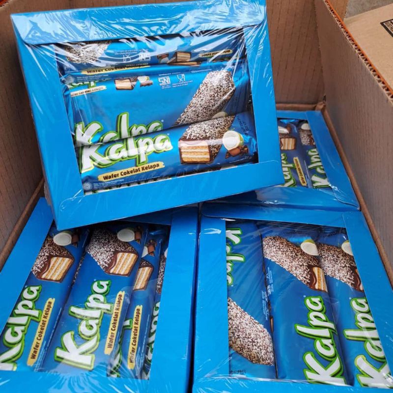 

KALPA Wafer Cokelat Kelapa || 1 pack isi 12 pcs