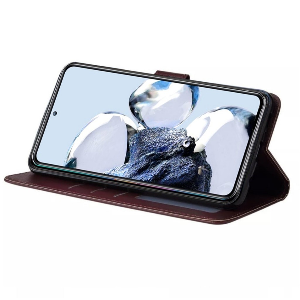 HOT SALE CASE HP FOR XIAOMI 12T / XIAOMI 12T PRO PREMIUM FLIP WALLET FLIP CASE MAGNET CASING FLIP