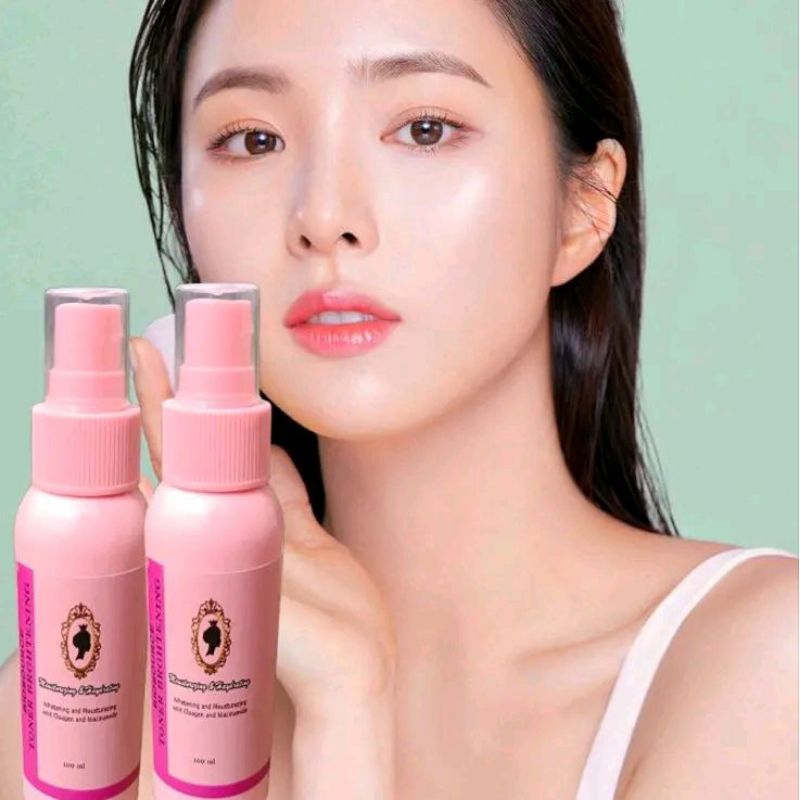 Face mist Glowing pink Mencerahkan wajah 100 ml