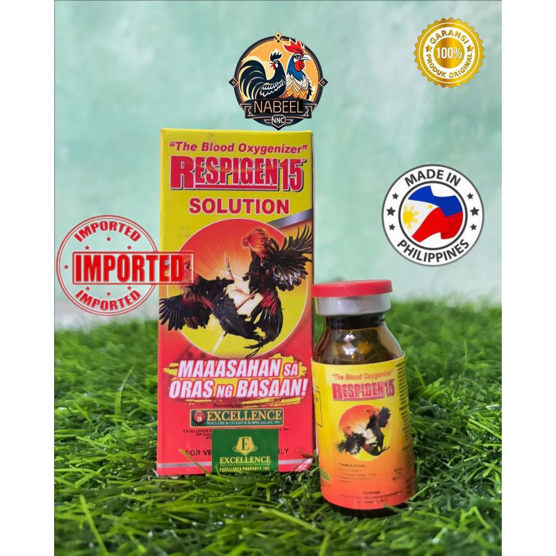 Respigen 15 doping ayam 10ml Inject/Suntik
