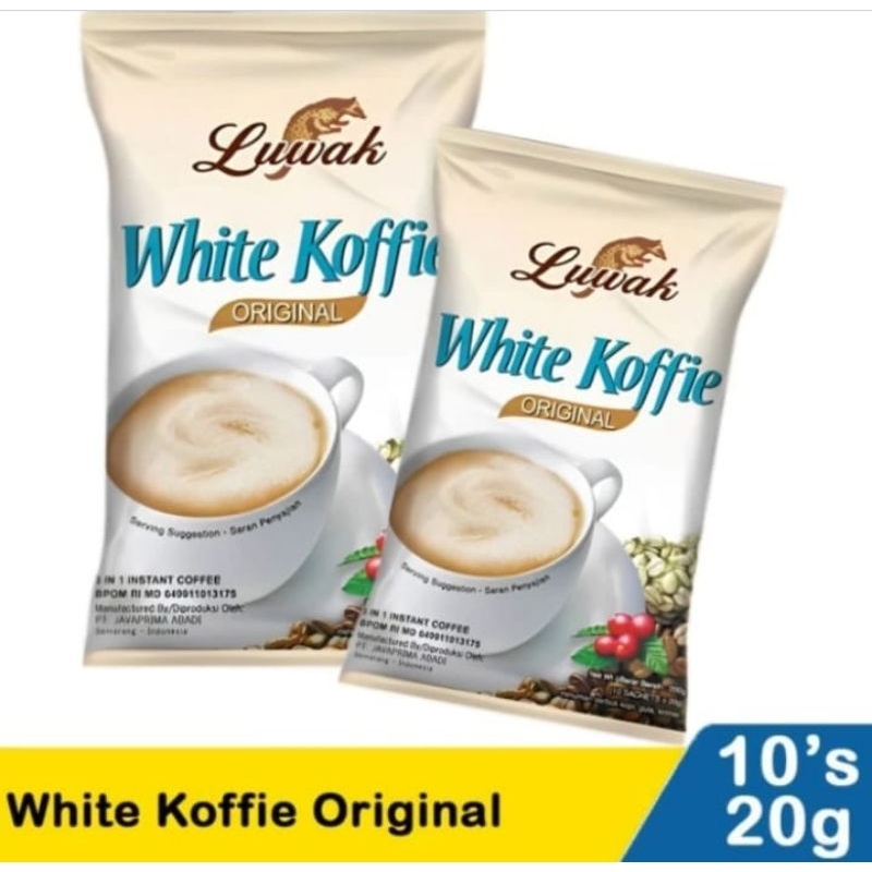 

KOPILUAK WHITE COFFE 1 RCG (10 PCS)