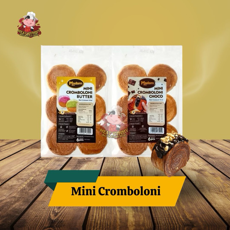

Madam Bun Mini Cromboloni 6pcs