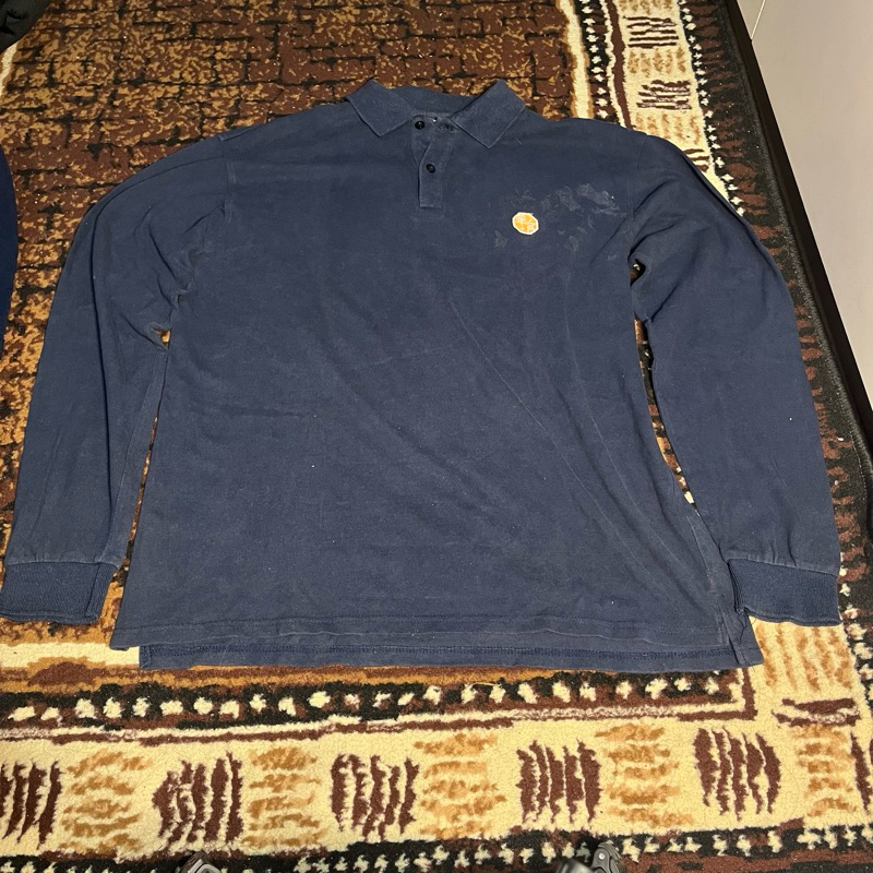 Long sleeve polo shirt