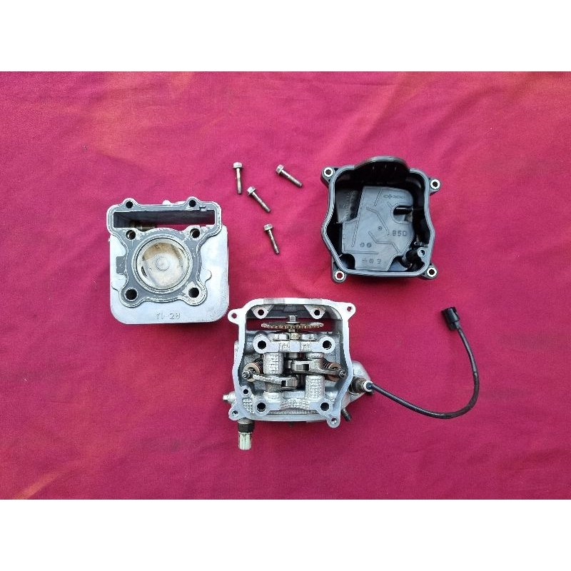 Cylinder blok kop boring head yamaha mio gear 125 original