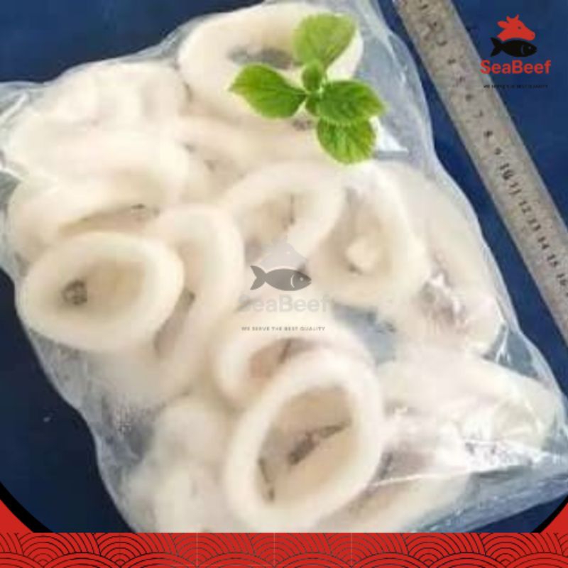 

Cumi Ring Calamari Premium 500gr SeaBeef