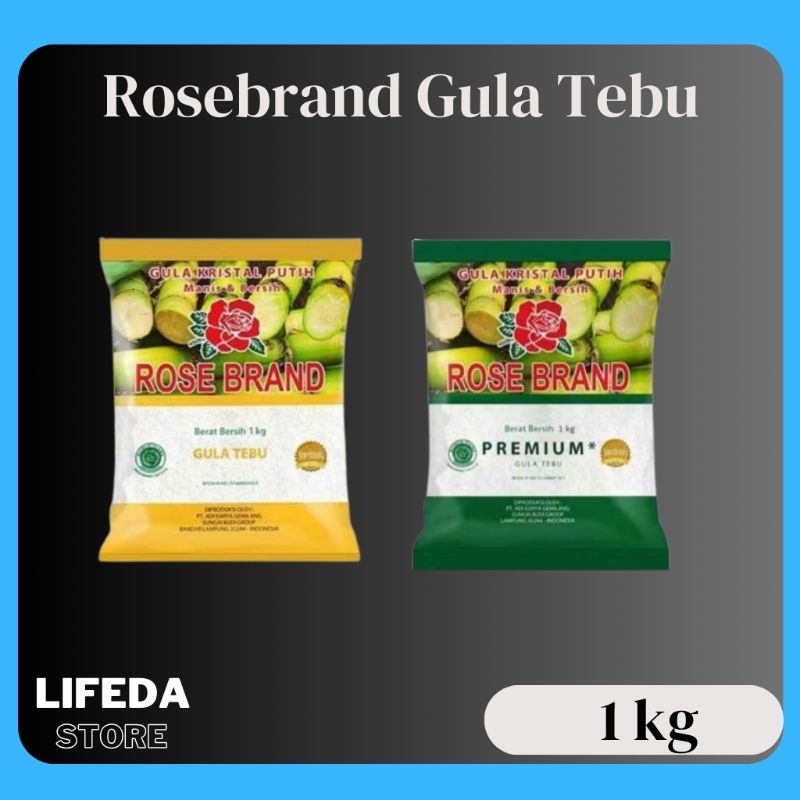 

Gula Pasir Rosebrand hijau dan kuning 1kg x 2