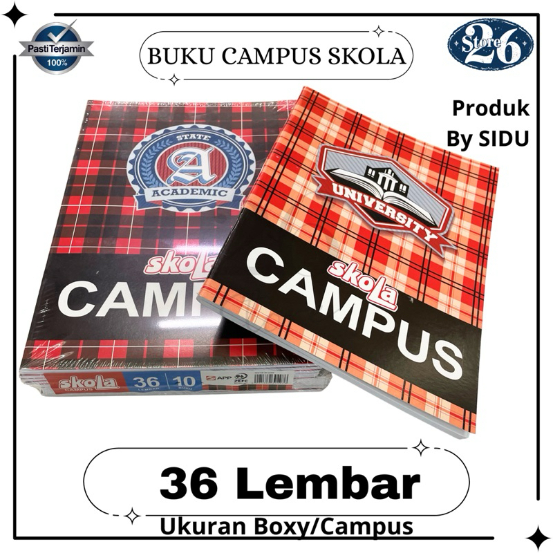 

Buku Campus Sidu SKOLA 36 Lembar