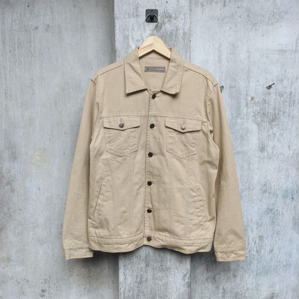 Jacket Jeans ANALOG - Khaki ( L ) Mulus