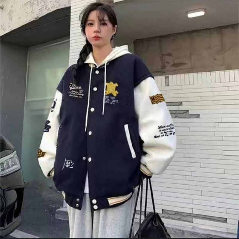 Cuci Gudang Jaket Sweater Hoodie Varsity Hoodie