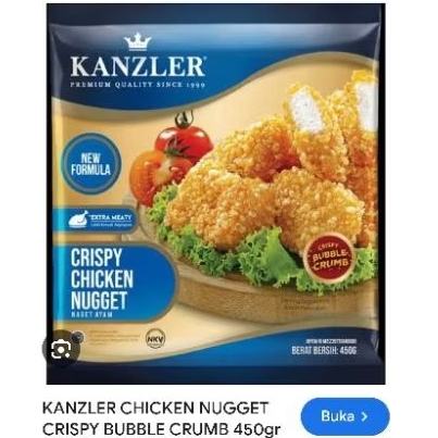 

PROMO!!! Nugget KANZLER bubble crumb