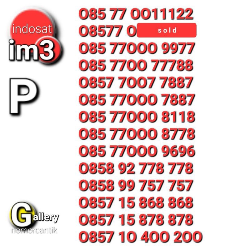 nomor indosat cantik im3 7887 888 999