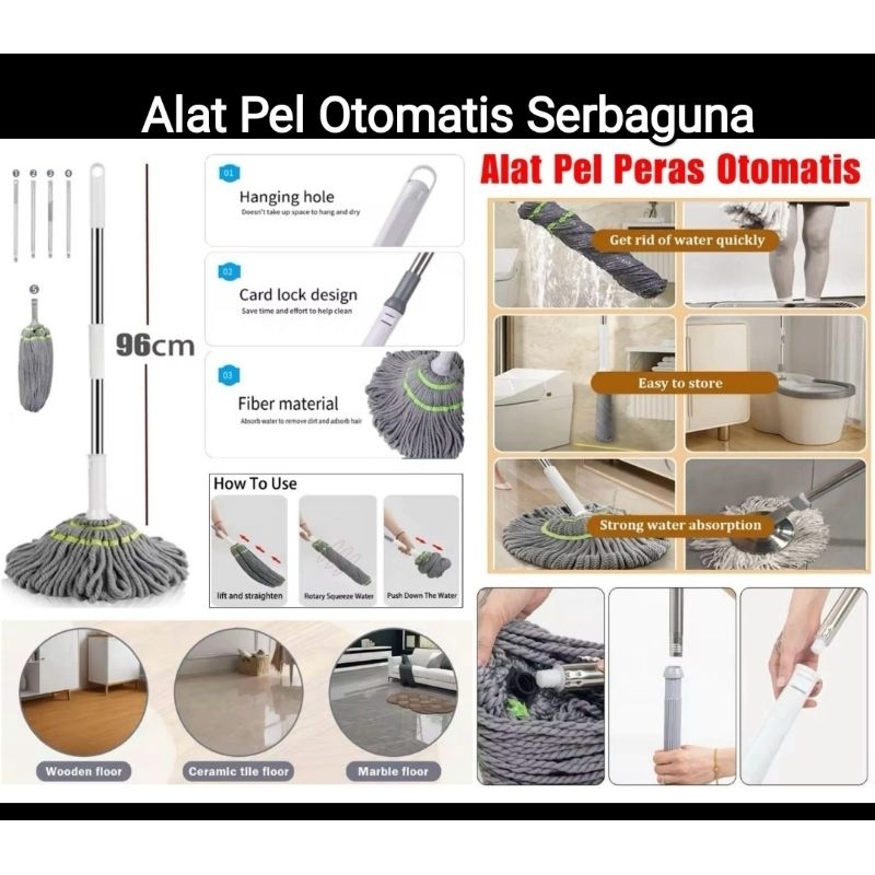 ALAT PEL LANTAI PERAS OTOMATIS / ALAT PEL SERBAGUNA,,,