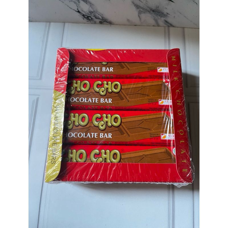 

CHO CHO CHOCOLATE BAR 1 BOX ISI 24 PCS