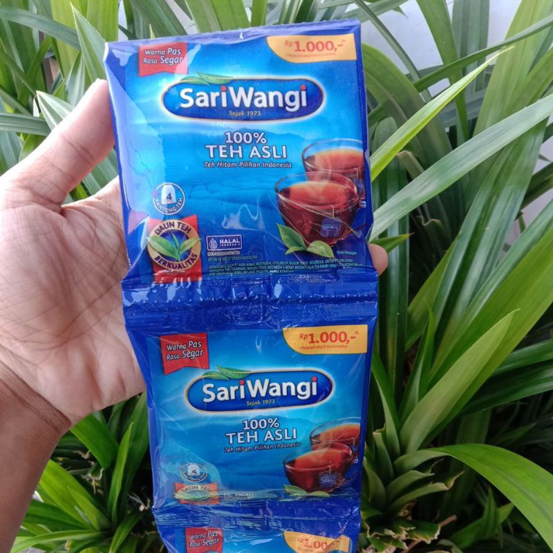 

[harga grosir] Teh sariwangi celup 4 pcs x 1,85 gr