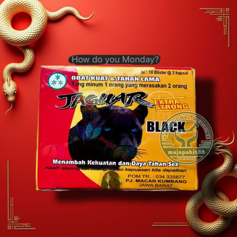 Jaguar Black Kapsul