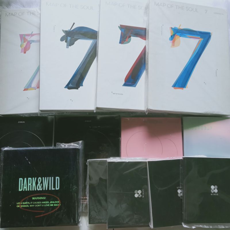 CLEARANCE SALE READY STOCK bts album mots 7 face Jimin persona love yourself answer dnw wings astron