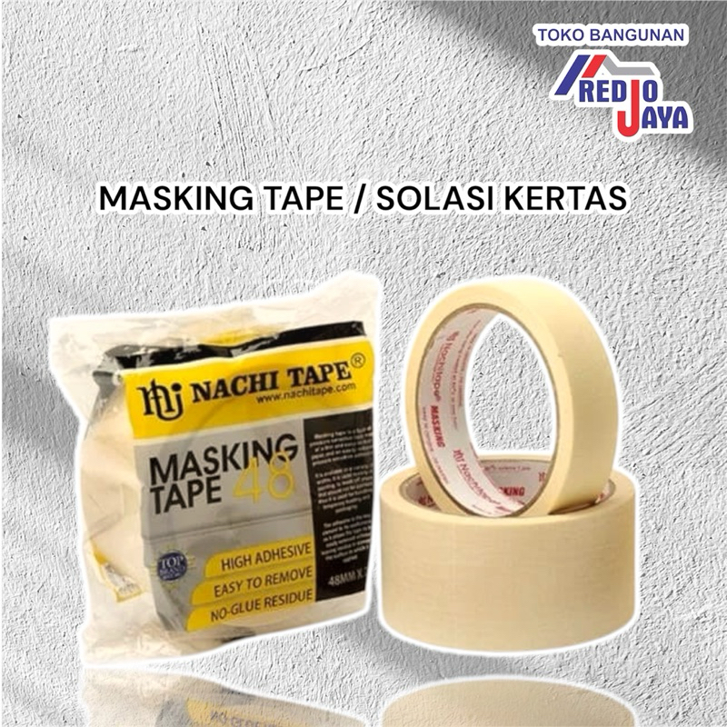 

masking tape / solasi kertas diskon MURAH!!