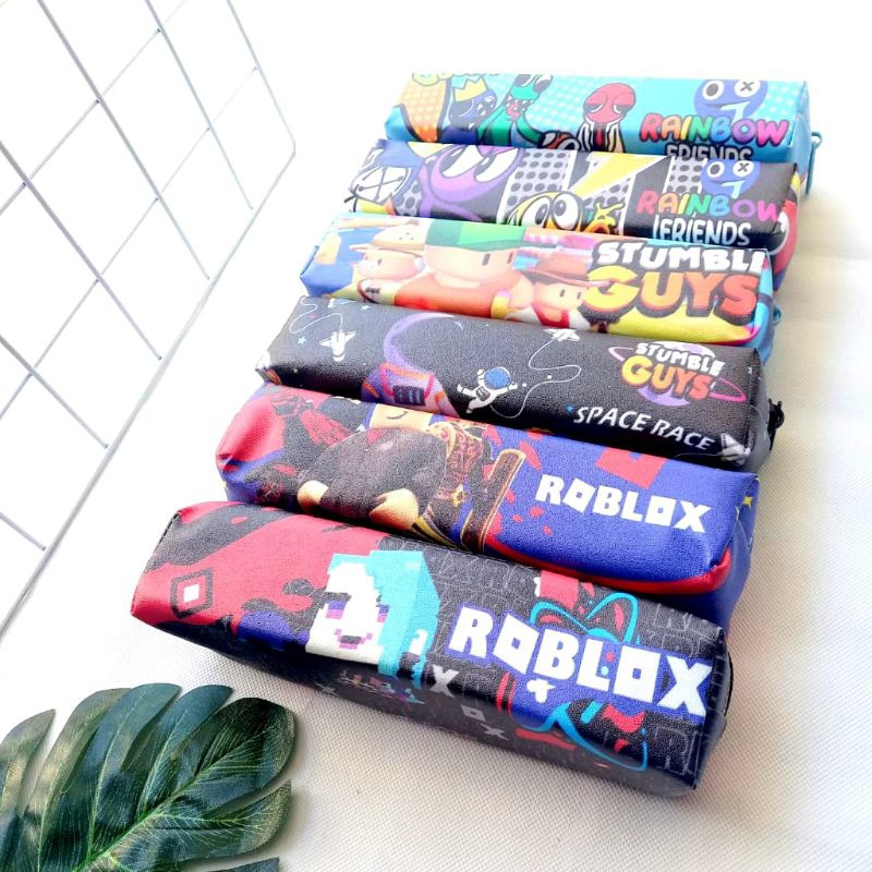 

Tempat Pensil Anak Kotak Pensil Karakter Mini Game Series