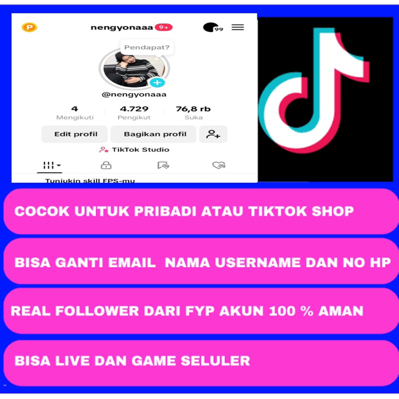 followers akun t1kt0k