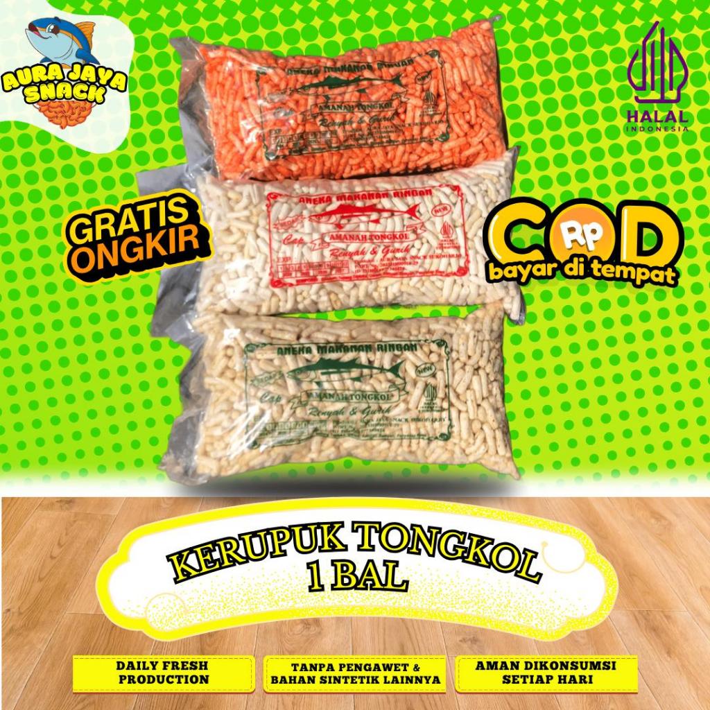 

Kerupuk Tongkol Jaya Snack - Cemilan Gurih Stik Tongkol 1kg
