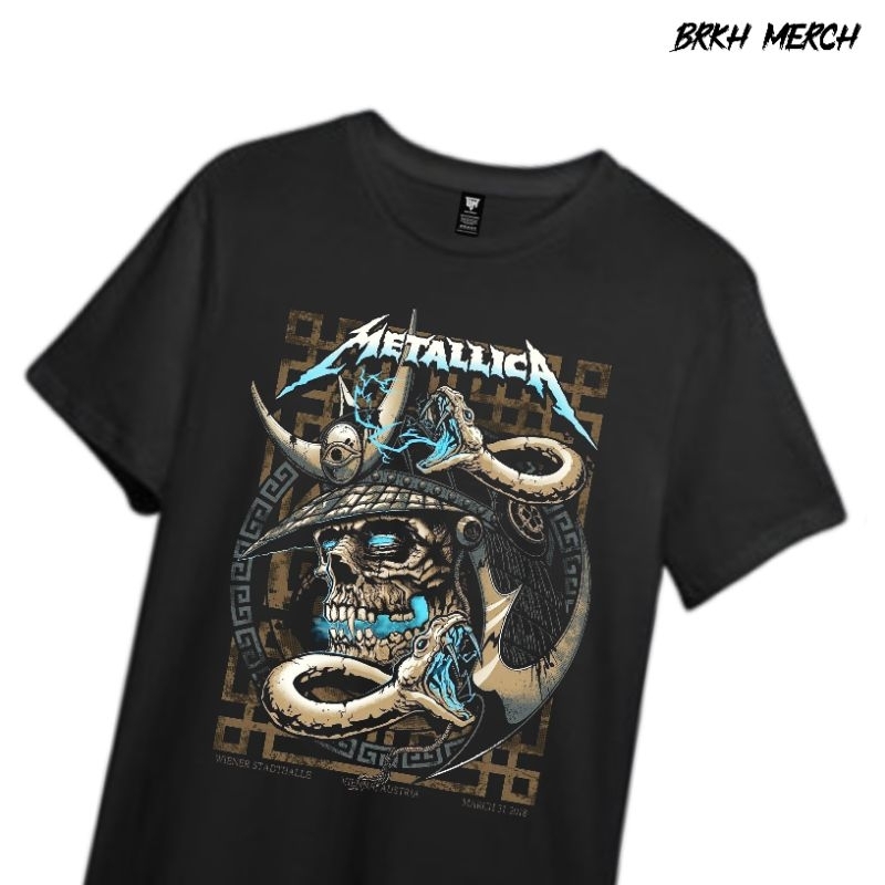 KAOS BAND METALLICA UNISEX PRIA WANITA