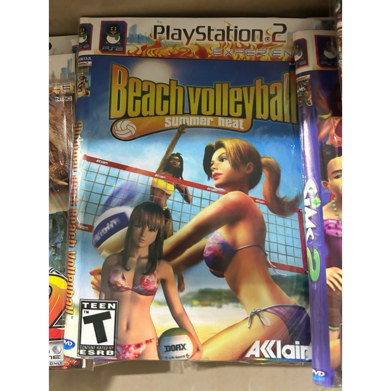 Kaset Game PS 2 BEACH VOLLEYBALL Kaset Game PS2 + Cover Murah