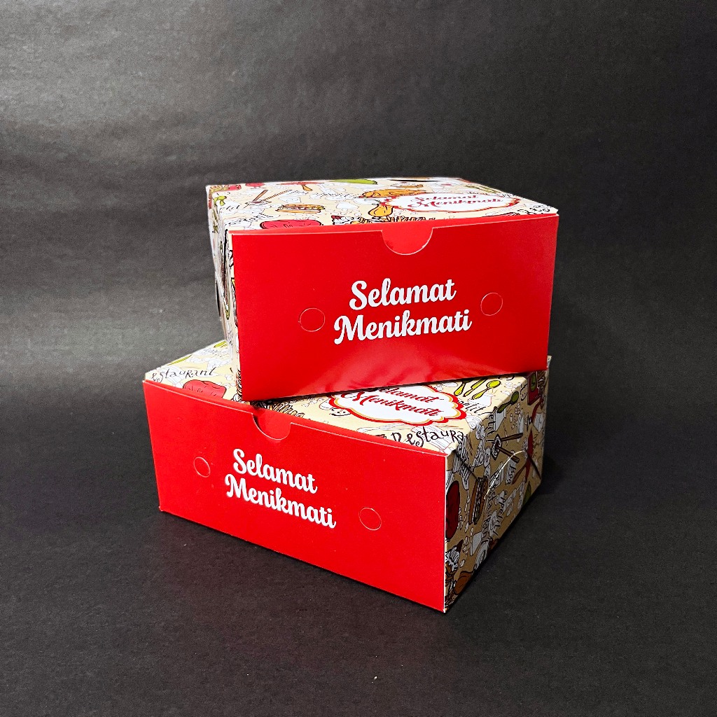 (isi 100 pcs) Dus Snack Sumobox 12x14 - 12x16