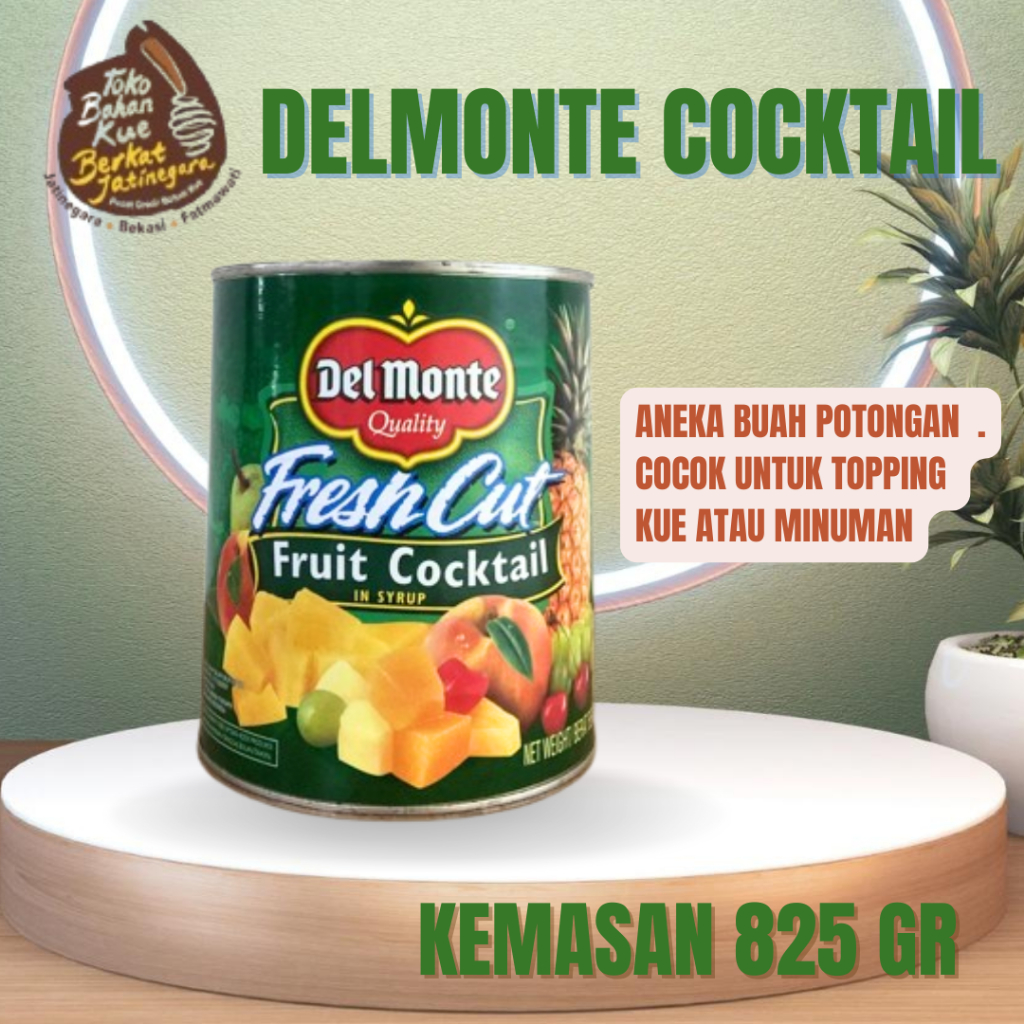 

Delmonte Cocktail 825 Gram KARTONAN ( 12 PCS )
